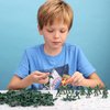 Entervending Army Men Action Figures - 2” Small Soldiers for Boys - 25 Pcs Green Army Soldier Toy Playset - Military Toys - Army Party Favor Decorations