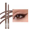 Mefyhtune Eyeliner Brown Waterproof Retractable Matte Brown Pencil Eyeliner Smudge-proof Hypoallergenic (09#)