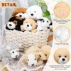 Sumind 8 Pieces Plush Dogs 5 Inch Stuffed Animals Bulk Assorted Cute Stuffed Dogs Small Animal Plush Toys for Girls Boys Graduation Valentine School Classroom Party Supplies Favors(Long Hair Dog)