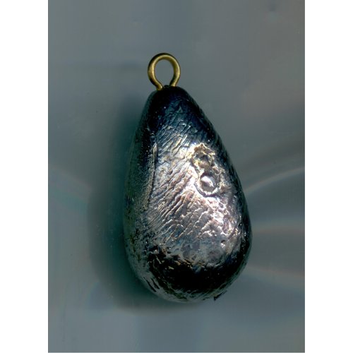 S & J's Tackle Box 8 oz Bell Sinker with Brass Eyelet - 10 PER Pack C