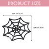 IMIKEYA 25PCS/Set Halloween Miniature Ornaments Mini Figurine Fake Spider Halloween Witch Hat Broom Halloween Miniature Dollhouse Accessories DIY Halloween Decor Party Favor