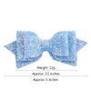 12pcs Glitter Hair Bows Alligator Clips Sequins Hair Clips Hair Barrettes Hair Accessories for Kids Girls Teens Toddlers