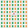 Womaha 20 Sheets Ireland Temporary Tattoos for Football 40 Face Tattoo Stickers…