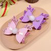 4 Pcs Christmas Bows hair, Glitter Headwear Hairpin for Girls Christmas Accessories Colorful Christmas Antler Hair Pins