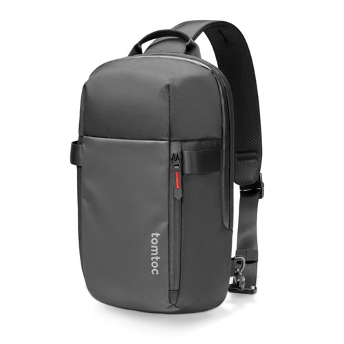tomtoc Compact EDC Sling Bag for 13-inch iPad Pro M4/ iPad Air M2 2024, Minimalist Chest Shoulder Crossbody Bag for 13" MacBook Air M3 2024/MacBook Pro, Small Daypack for Daily Use, Work- S Size