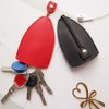 DONGKER 4 PCS Car Key Case,PU Leather Creative Pull Out Key Fob Case Cover Not Easy to Slip for Most Types Car Key Party Gifts