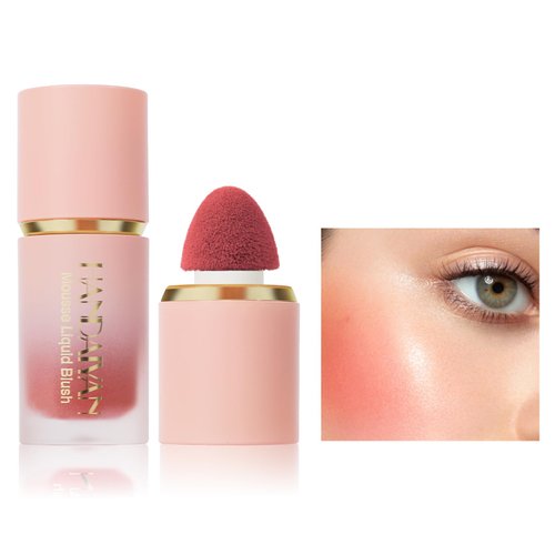 Kyannkara Liquid Blush Makeup Cream Blush For Cheeks Natural Glossy Face Cream Blush Makeup Velvet Texture Long Lasting A03
