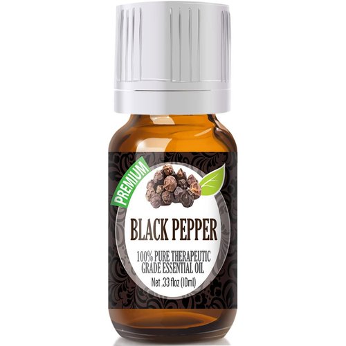 Healing Solutions 10ml Oils - Black Pepper Essential Oil - 0.33 Fluid Ounces