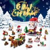 Advent Calendar 2024 Christmas Building Toy Set for Kids,12 Days Building Blocks Toys Holiday Countdown Calendars, 6 IN 1 Santa Claus Reindeer Blocks, Stuffers for 6-12 Year Old Boys Girls Teen Gifts