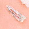 FRCOLOR Bling Hair Accessories - Crystal Pearl Beaded Barrettes, Hair Clips, Hairpins, and Bobby Pins in Stylish Jeweled Design for Fashion