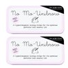 No Mo-Unibrow Hair Removal Waxing Kit - Waxing Strips For Eyebrows, Face, Upper Lip, and Chin - As Seen On Shark Tank - Travel Friendly Wax Strip For Face - Wax Strips and Mini Tweezers - 2 Pack