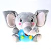 PowerTRC Plush Elephant Music Baby Toys 0-6 Months 6-12 Months Light Up Infant Toys 0-3 Months Elephant Toys Stuffed Animals for Girls New Born Baby Toys Boys & Girls Toddlers Musical Toys
