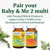 MegaFood Baby & Me 2 Prenatal Vitamin & Minerals - Vitamins for Women - with Folate (Folic Acid Natural Form), Choline, Iron, Iodine, Vitamin C, Vitamin D and More - 120 Mini Tabs (30 Servings)