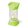 hand2mind Green Jumbo Sand Timers, 2 Minute Sand Timer, Hourglass Sand Timer with Soft Rubber End Caps Offers Quiet Pausing, Classroom Sand Timers for Kids, Teeth Brushing and Game Timer (Set of 1)