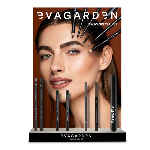 Evagarden Eyebrow Make Up by - Eyebrow pencil number 80, 1er Pack