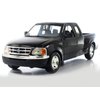 2001 F-150 XLT Flareside Supercab Pickup Truck Black 1/24 Diecast Car Model by Motormax 73284bk
