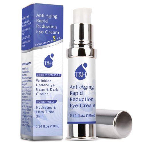 TEREZ &amp; HONOR Anti-Aging Rapid Reduction Under-Eye Cream, Visibly and Instantly Reduces Wrinkles,...