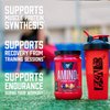 BSN Amino X Muscle Recovery & Endurance Powder with BCAAs, Intra Workout Support, 10 Grams of Amino Acids, Keto Friendly, Caffeine Free, Flavor: Watermelon, 30 Servings (Packaging May Vary)