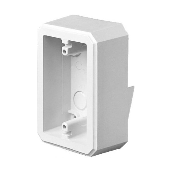Arlington FS8171 Weatherproof Flanged Outlet Switch Box for Dutch Lap Siding, White, 1-Pack