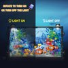 Fish Tank Building Block Set Compatible with Lego Sets for Adults and Kids Lighting Aquarium Building Block Toys for Boys Girls Age 8-14 Including Ocean Jellyfish, Fish, Corals, Crab 725pcs