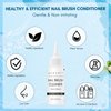 Makartt Nail Art Brushes Cleaner: Nail Polish Brush Bristles Restorer, Acrylic Nail Art Brush Cleaner Liquid for Solid Gel Polish/Nail Art Liner/Builder Gel/Dip Powder Manicure Brush - 70ml/2.36 Fl.oz