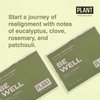 plant apothecary Eucalyptus Soap Bar - Be Well 5oz Scented, Vegan Soap with Shea Butter and Vitamin C for skin, moisturizer and anti-aging protection.