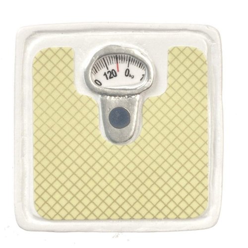 Dollhouse Miniature Bathroom Scale