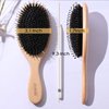 Hair Brush-Boar Bristle Hair Brushes for Women Men and Kids, Boar and Nylon Bristles Brush for Fine Thin Dry Hair Smoothing Massaging Detangling Enhancing Shine