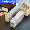 200PCS White Trading Card Dividers,Paper Divider Cards Organizer for Sport Game Business Playing Cards Gathering Storage Supplies (White-Vertical)