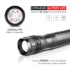 WdtPro High-Powered LED Flashlight S3000, Super Bright Flashlights - High Lumen, IP67 Water Resistant, 3 Modes and Zoomable for Camping, Emergency, Hiking, Gift