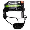 Champion Sports Steel Softball Face Mask - Classic Fielders Masks for Youth - Durable Head Guards - Premium Sports Accessories for Indoors and Outdoors - Purple