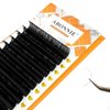 ABONNIE Classic Lash Extensions, Premium Individual Lash Extensions, 0.05 Thickness D curl Lash Extensions, 8-15mm Mix Lash Tray, Semi Permanent Eyelashes, Professional Salon Use (0.05-D,8-15mm)