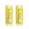 Hurraw! Lemon Lip Balm, 2 Pack: Organic, Certified Vegan, Cruelty and Gluten Free. Non-GMO, 100% Natural Ingredients. Bee, Shea, Soy and Palm Free. Made in USA