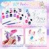 Minetom Arts and Crafts for Kids Ages 4-6 6-8 8-12, Kid Stocking Stuffers for Girls Pack 12, Unicorn Painting Kit for Kids, Paint Your Own Unicorn Arts & Crafts Painting Kits for Kids Ages 4-8-12