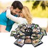 Explosion Box 6 Faces Creative Gift Box,Love Memory DIY Handmade Photo Album Scrapbook, Surprise Birthday Gift, Wedding or Valentine's Day
