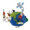 nanoblock - Space - Planet Earth & The Moon, Advanced Hobby Series Building Kit