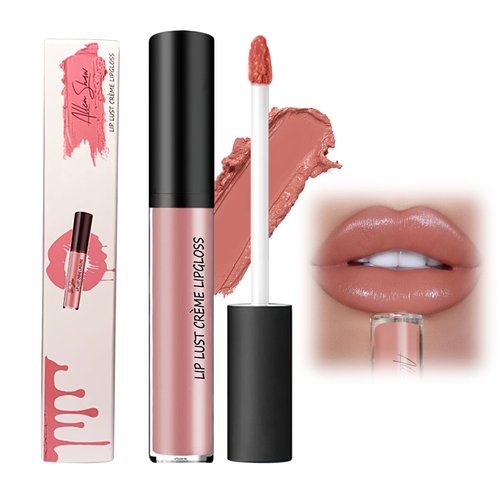 BSMAX 12 Colors Cream Texture Lipstick, 2024 New Waterproof Moisturising Lip Gloss, Non-Stick to Cup Non-Fading Long-Lasting Moisturizing Velvet Liquid Lipstick (#2, 0.2 oz (Pack of 1))