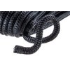 SEACHOICE Double-Braid Nylon Dock Line 3/8" x 25' 40321 Black