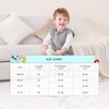 HOMEAL Toddler Sleeping Sack with Legs, Baby Sleep Sack 2t, Weight Sleep Sack 3t, 1.0 TOG Baby Sleeping Bag, Sleep Sacks Wearable Blankets for Kids