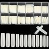 KOXXIAMOQ 240 Pcs Square Nail Tips, natural Extra Long natural Nail Tips for Acrylic Nails, No C Curve Tapered Square Full Cover Nail Tips, Press on Nail Tips Traceless for Nail Extension (natural)