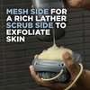 Dove Men+Care Active Clean, Dual Sided Shower Loofah, Hydrate Skin, 1ct