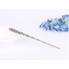 Traditional Chinese Hairpin Rhinestone Crystal Antique Hair Sticks chopsticks hair Accessory Wedding Hair Jewelry 2pieces 5 Colors (Colorful)