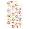 Playhouse Kawaii Kitchen Strawberry Scented Scratch & Sniff Sticker Sheets - 1 Pack