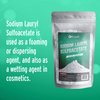 Pure Sodium Laury Sulfoacetate SLSA - 1 Pound - Ideal Bath Bomb Additive, Gentle on Skin, Surfactant & Latherer - Ecoxall Chemicals