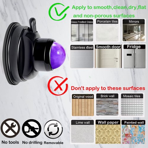 Mountable Massage Ball Roller,Back Neck Massager Wall Mount,Trigger Point Ball for Full Body Sore Muscle Recovery,Knots,Myofascial Release and Massage Therapy