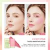 Paminify Multi-Use Cream Blush Stick,2-in-1 On-the-Go Blush for Cheek and Lip Tint,Waterproof Hydrating Tinted Solid Moisturizer Blendable Natural Grow Nude Face Blush Makeup,01 shy pink