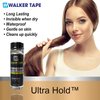 12oz C-22 Citrus Solvent Wig Glue remover, 1.4oz Ultra Hold Hair System Adhesive, No-Shine Bonding Roll Tape 3/4"X3 YDS w/White Brush & Hair Clip Bundle Pack | Front Weave Active Bold Hold Lace Glue