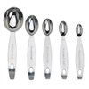 Cuisipro Silver Measuring Spoon Set, Standard