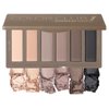 SUSIKEKI 6 Colors Mini Naked Eyeshadow Makeup Palette Neutral Nude Smoky Eye Shadow Taupe & Brown Matte Make Up Pallet with Mirror Highly Pigmented Long Lasting Waterproof Travel Size Gift Kit 01