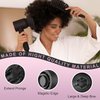 360° Rotating Magnetic Hair Diffuser Attachment for Laifen Hairdryer, Hair Trends High Speed Hair Dryer Difffuser, Compatible with Dyson* Airwrap Styler HS01 HS03 HS05, Black